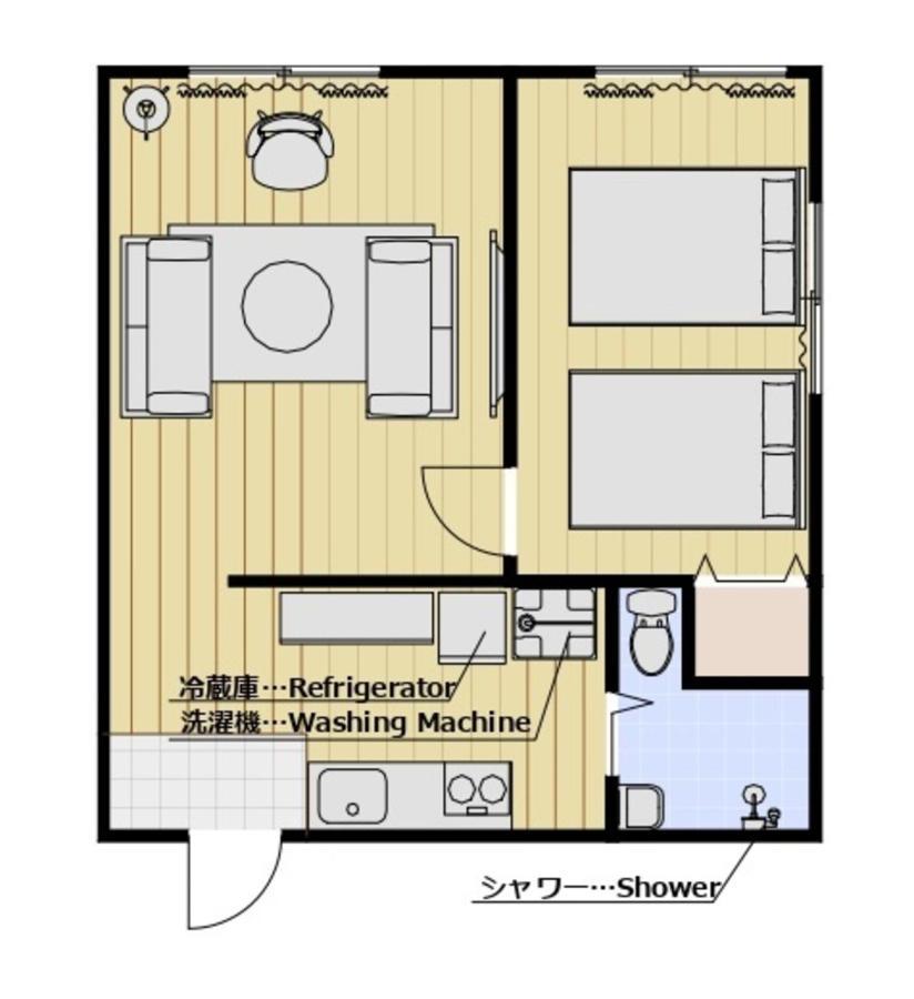 Type B Room 40平米 -ウル エスポワール那覇- 나하 외부 사진